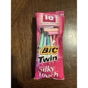 BIC 2 Twin Select Silky Touch Disposable Razors 10 Pack New Sealed 1995 Greece